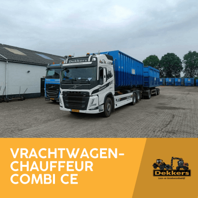 VRACHTWAGENCHAUFFEUR COMBI CE