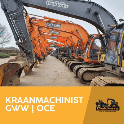 KRAANMACHINIST GWW | OCE (OPSPORING EXPLOSIEVEN)