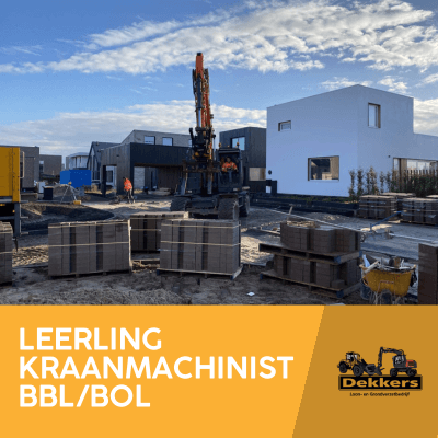 Leerling kraanmachinist BBL/BOL